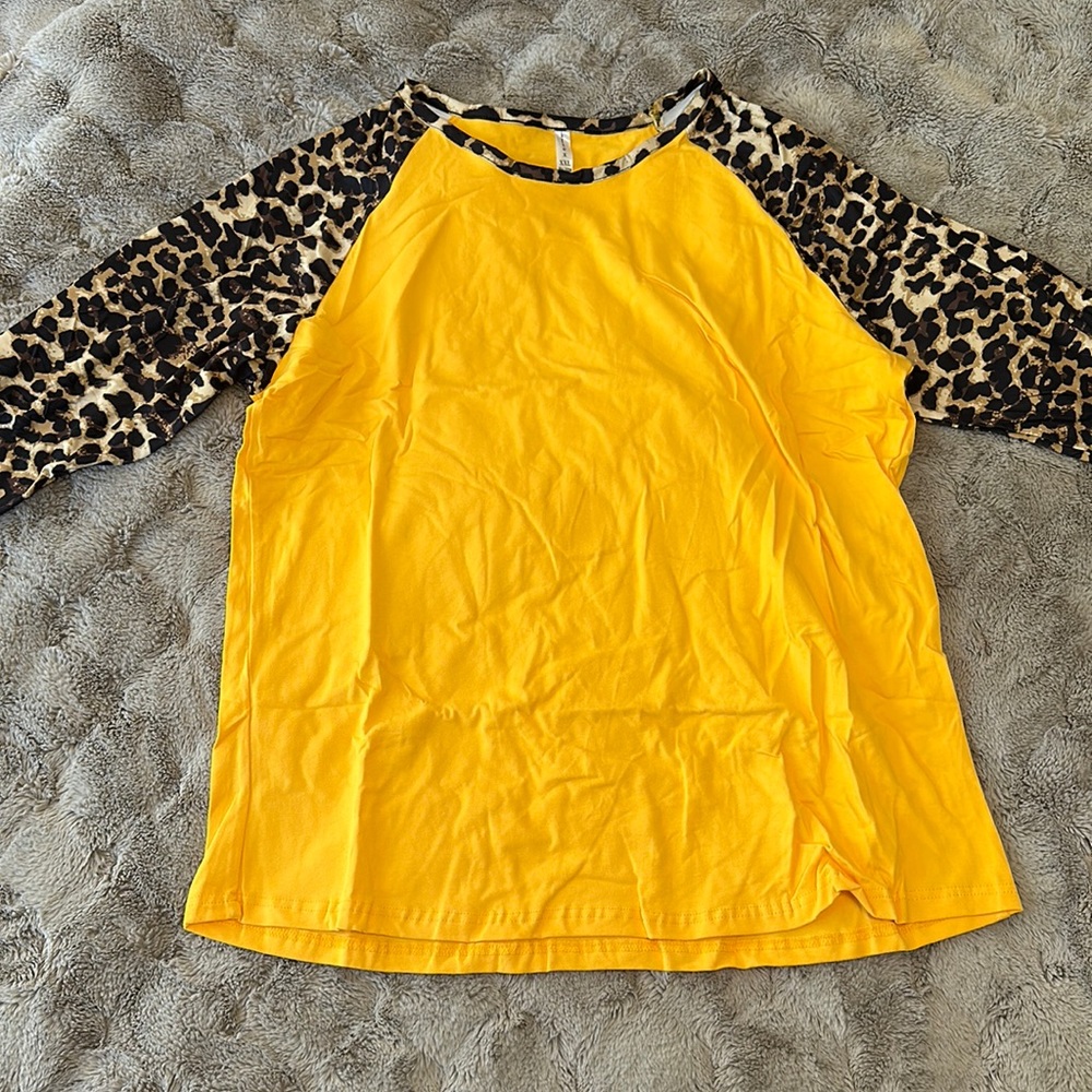 Mustard Yellow Long Sleeve Top